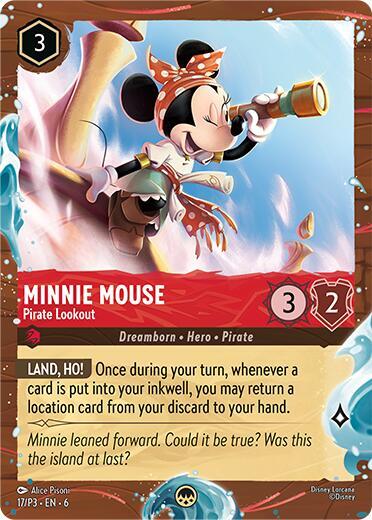 Minnie Mouse - Pirate Lookout (Disney Cruise Promo)