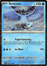 Articuno - 032/159 (Holiday Calendar) - Pokémon