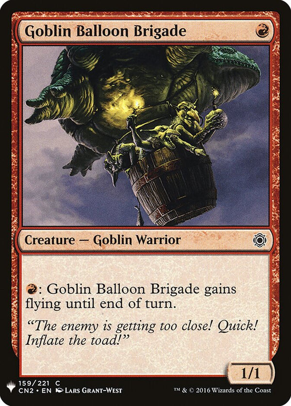 Goblin Balloon Brigade - Magic: The Gathering