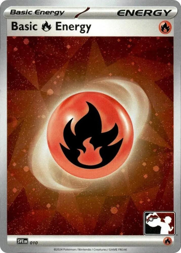 Basic Fire Energy - 010 (Cosmos Holo) - Pokémon