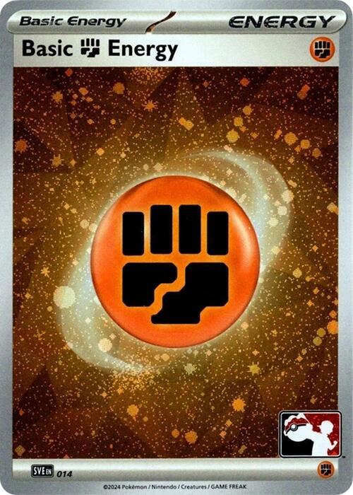 Basic Fighting Energy - 014 (Cosmos Holo) - Pokémon