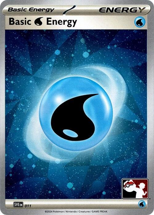 Basic Water Energy - 011 (Cosmos Holo) - Pokémon