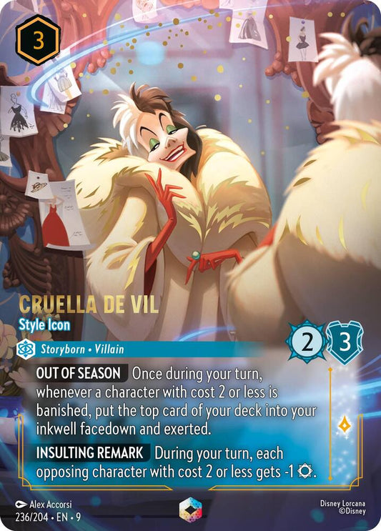 Cruella De Vil - Style Icon (Enchanted)