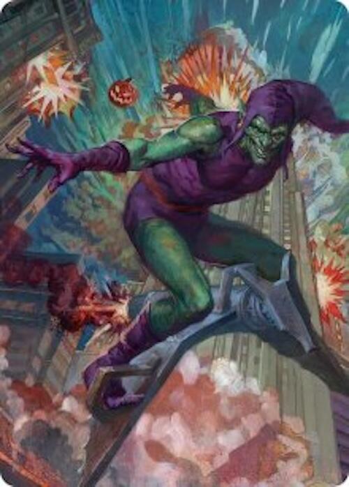 Green Goblin Art Card (26/54) - Magic: The Gathering