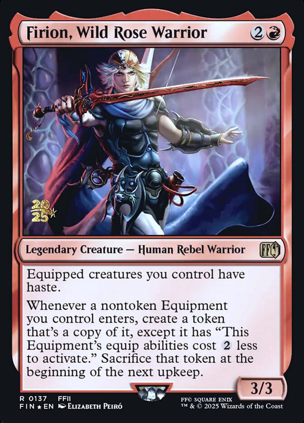 Firion, Wild Rose Warrior - Magic: The Gathering
