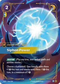 Siphon Power