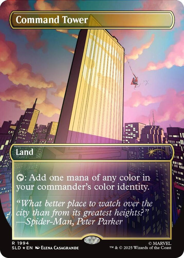 Command Tower (1994) (Rainbow Foil) - Magic: The Gathering