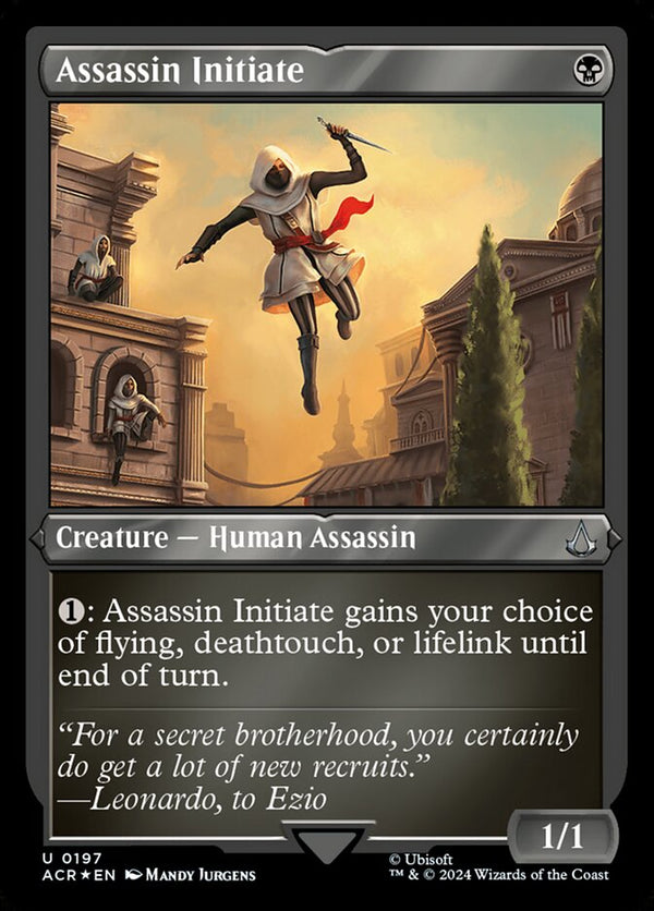 Assassin Initiate (Foil Etched) - Magic: The Gathering