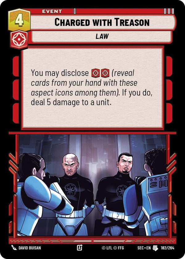 Charged with Treason - Star Wars Unlimited