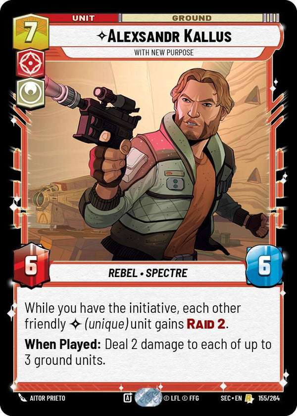Alexsandr Kallus - With New Purpose - Star Wars Unlimited