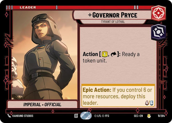 Governor Pryce - Tyrant of Lothal - Star Wars Unlimited