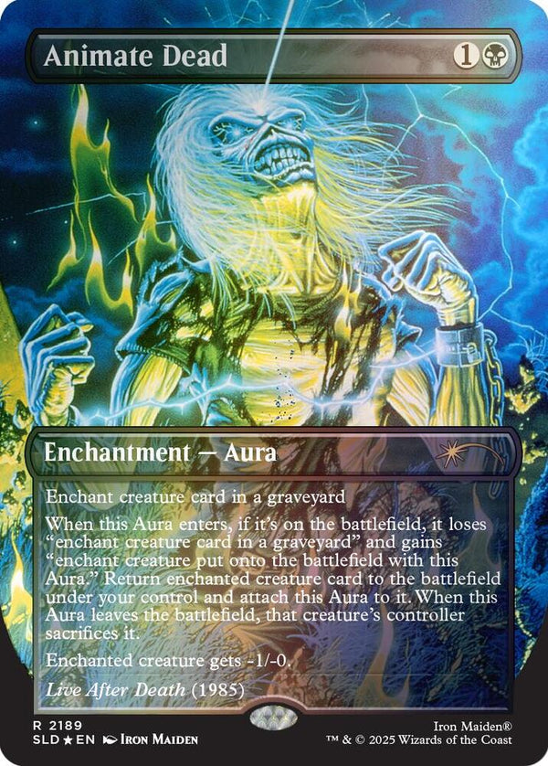 Animate Dead (Rainbow Foil) - Magic: The Gathering
