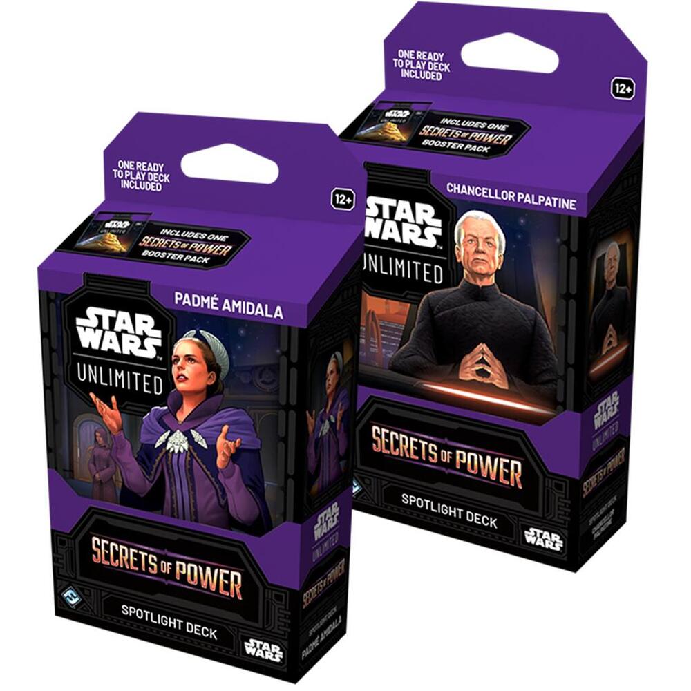 Secrets of Power - Spotlight Deck Pair: Chancellor Palpatine & Padme Amidala