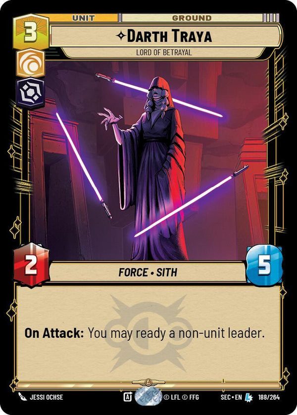Darth Traya - Lord of Betrayal - Star Wars Unlimited