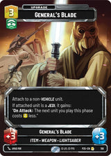 General's Blade - Star Wars Unlimited