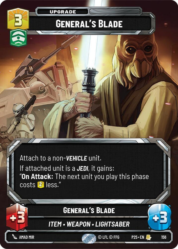 General's Blade - Star Wars Unlimited