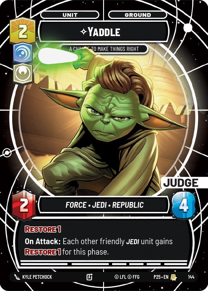 Yaddle - A Chance To Make Things Right (Judge)
