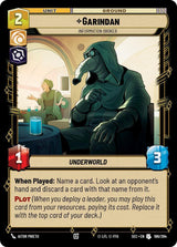 Garindan - Information Broker - Star Wars Unlimited