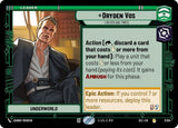 Dryden Vos - I Never Ask Twice - Star Wars Unlimited
