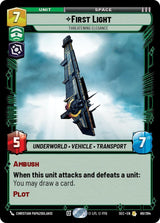 First Light - Threatening Elegance - Star Wars Unlimited