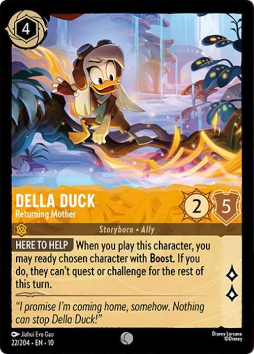 Della Duck - Returning Mother - Disney Lorcana