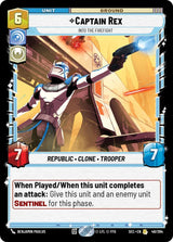 Captain Rex - Into the Firefight - Star Wars Unlimited