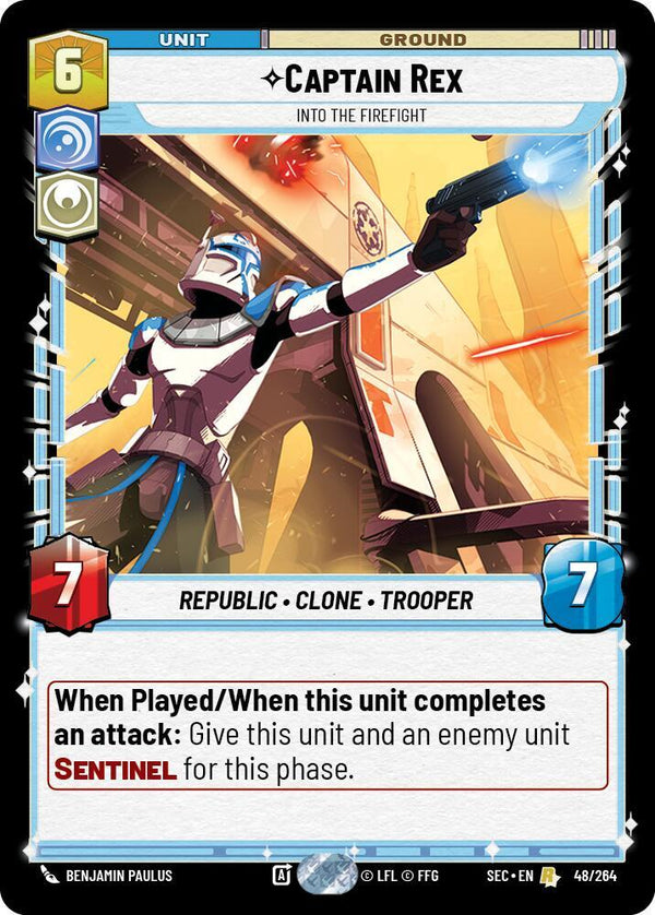 Captain Rex - Into the Firefight - Star Wars Unlimited