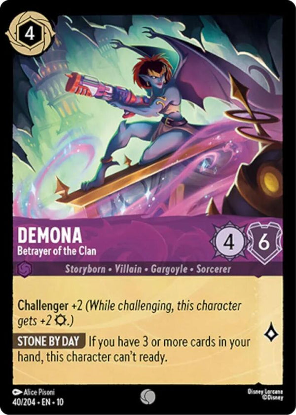 Demona - Betrayer of the Clan - Disney Lorcana