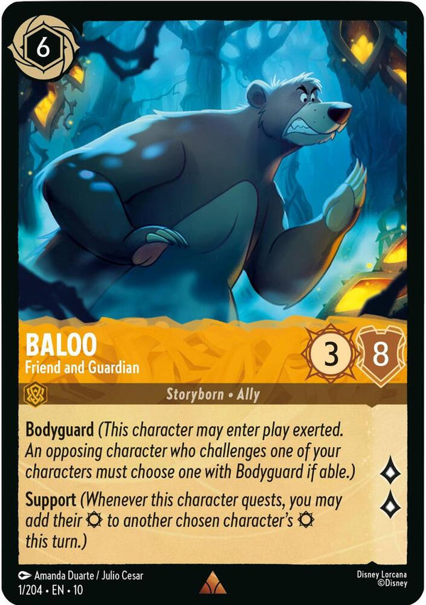 Baloo - Friend and Guardian - Disney Lorcana