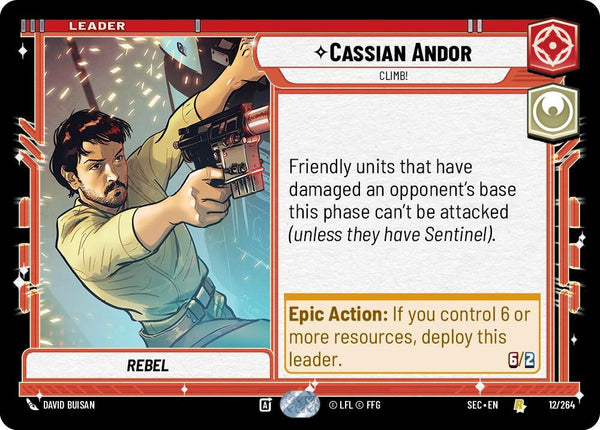 Cassian Andor - Climb! - Star Wars Unlimited