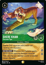 Shere Khan - Fearsome Tiger - Disney Lorcana