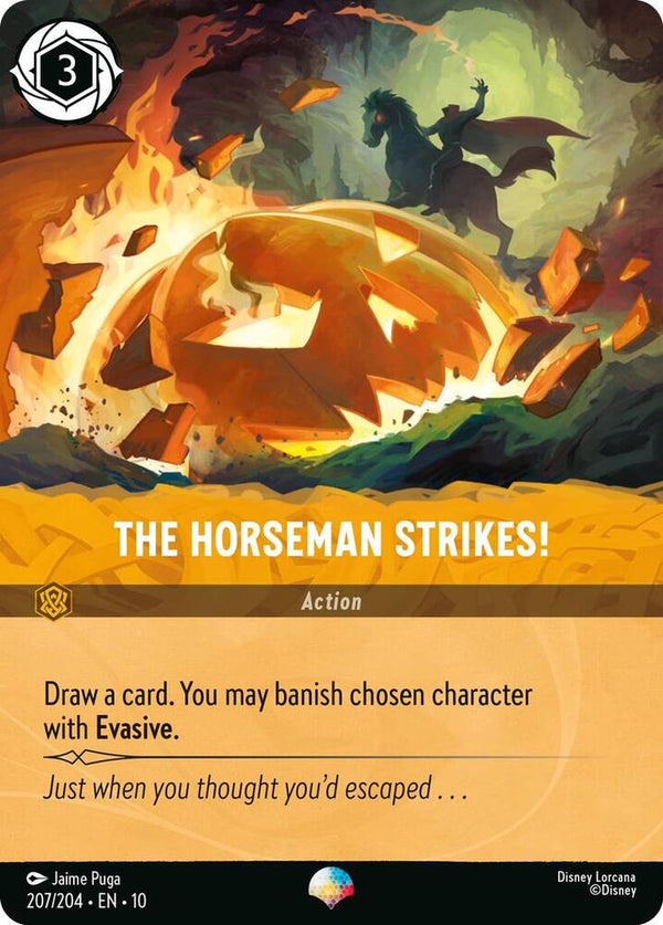 The Horseman Strikes! (Epic) - Disney Lorcana