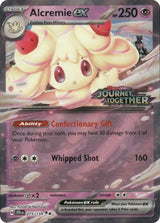 Alcremie ex (Journey Together Stamped) - Pokémon