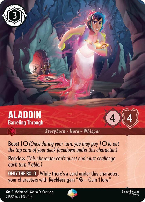 Aladdin - Barreling Through (Epic) - Disney Lorcana