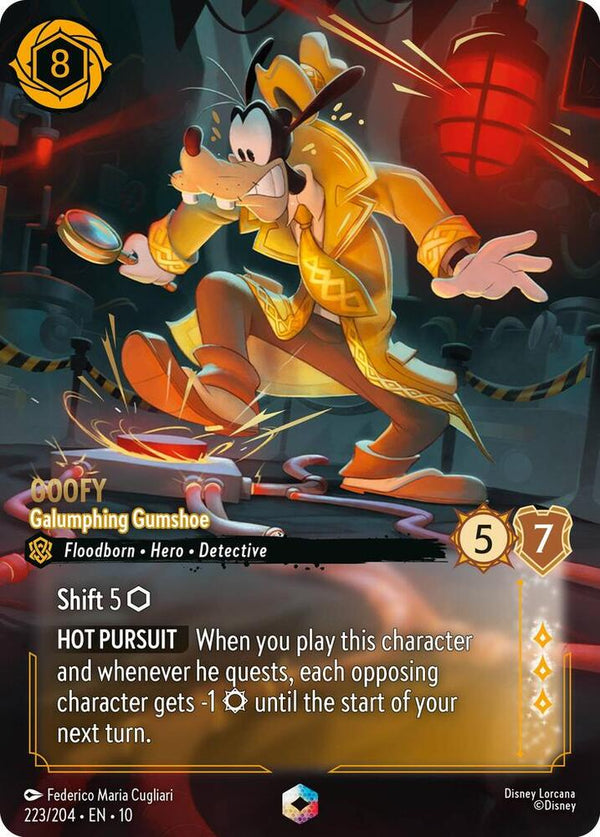Goofy - Galumphing Gumshoe (Enchanted) - Disney Lorcana