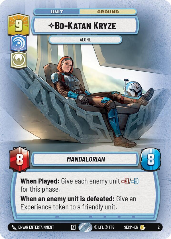 Bo-Katan Kryze - Alone - Star Wars Unlimited