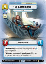 Bo-Katan Kryze - Alone (Foil) - Star Wars Unlimited