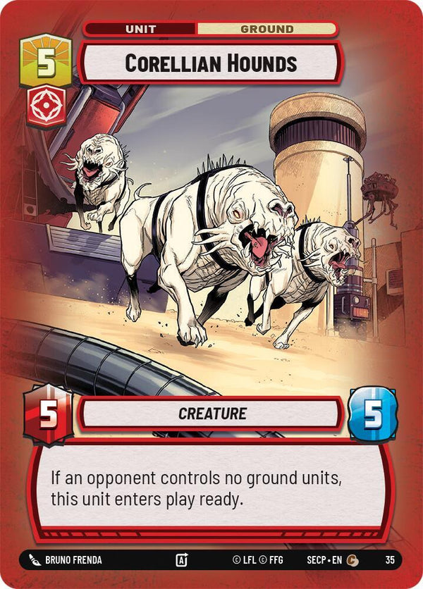 Corellian Hounds (Foil) - Star Wars Unlimited