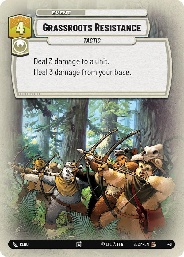 Grassroots Resistance (Foil) - Star Wars Unlimited