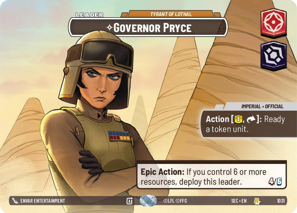 Governor Pryce - Tyrant of Lothal (Showcase) - Star Wars Unlimited