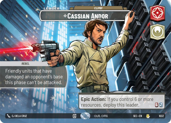 Cassian Andor - Climb! (Showcase) - Star Wars Unlimited