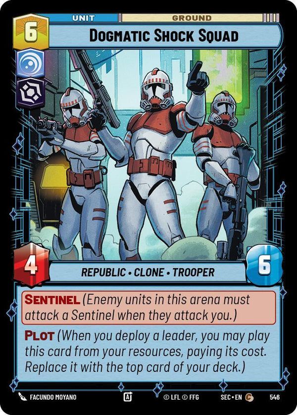 Dogmatic Shock Squad (Foil) - Star Wars Unlimited