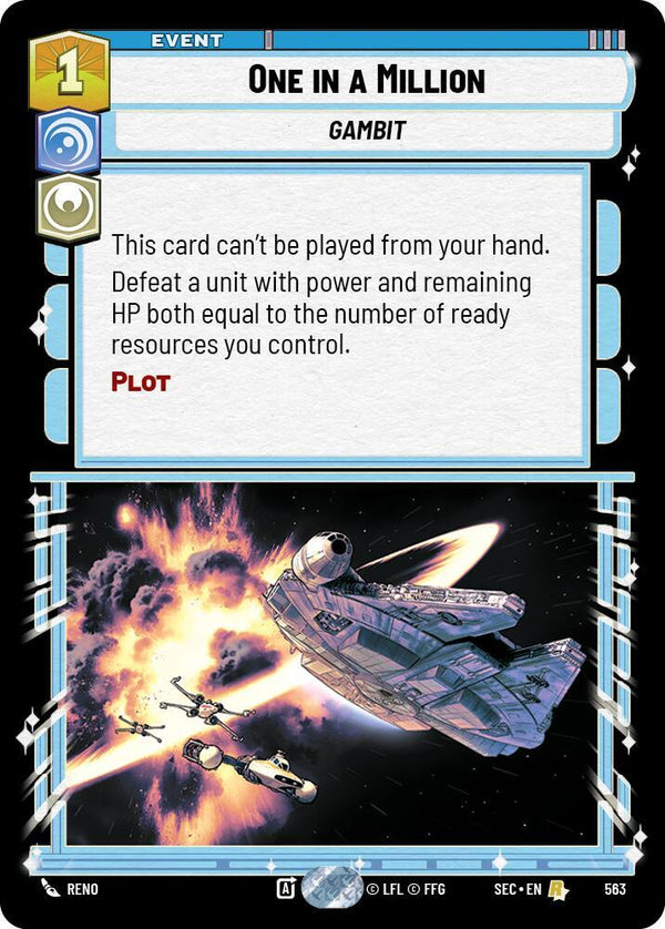 One in a Million (Foil) - Star Wars Unlimited