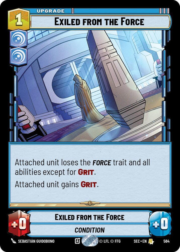 Exiled from the Force (Foil) - Star Wars Unlimited