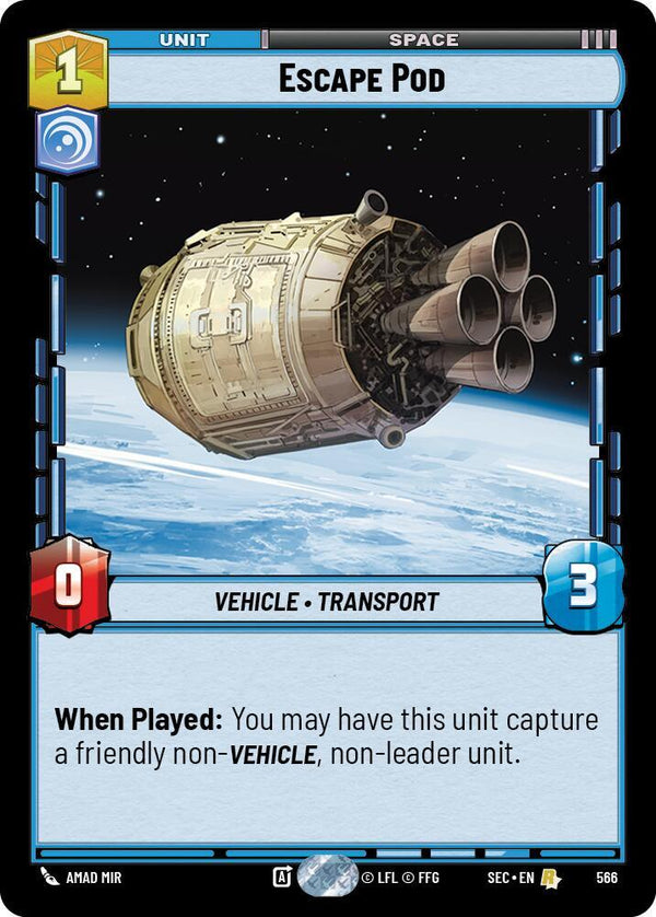 Escape Pod (Foil) - Star Wars Unlimited