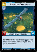 Bardottan Ornithopter (Foil) - Star Wars Unlimited