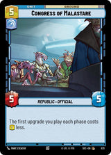 Congress of Malastare (Foil) - Star Wars Unlimited