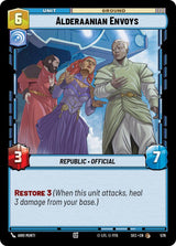 Alderaanian Envoys (Foil) - Star Wars Unlimited