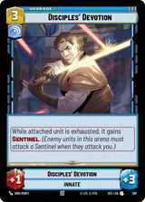 Disciples' Devotion (Foil) - Star Wars Unlimited