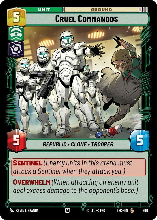 Cruel Commandos (Foil) - Star Wars Unlimited